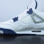Nike Air  Jordan 4 Retro White Midnight Navy