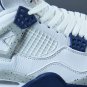 Nike Air  Jordan 4 Retro White Midnight Navy