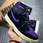 NIKE Air Jordan 1  High Zoom Halloween Black Court Purple
