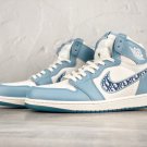 Nike Air Jordan 1 High Dior White Blue