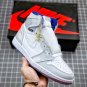 Jordan 1 High Zoom R2T White Racer Blue