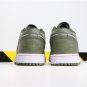 Jordan 1 Low &acirc;��Military Themed&acirc;�� Olive Green