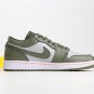 Jordan 1 Low &acirc;��Military Themed&acirc;�� Olive Green