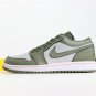 Jordan 1 Low &acirc;��Military Themed&acirc;�� Olive Green