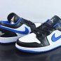 Jordan 1 Low Black Game Royal Metallic Platinum
