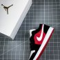 Jordan 1 Low Black Toe Gym Red