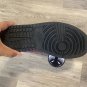 Jordan 1 Low 'Black Wolf Grey Gym Red'