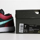 Jordan 1 Low BlackGreen Pulse-Gym Red-White