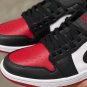 Jordan 1 Low Bred Toe Men
