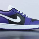 Jordan 1 Low Court Purple Black
