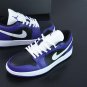 Jordan 1 Low Court Purple Black