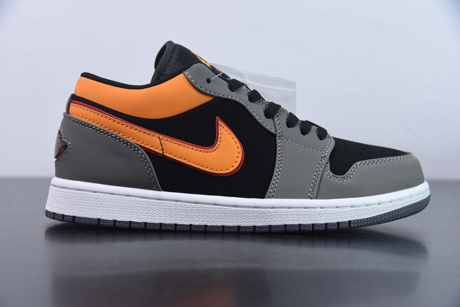 Jordan 1 Low SE Light Graphite Vivid Orange