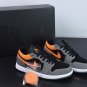 Jordan 1 Low SE Light Graphite Vivid Orange