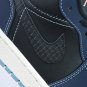 Jordan 1 Low Snakeskin Black White Midnight Navy FJ5478-010