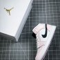 Jordan 1 Mid Barely Rose White