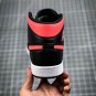 Jordan 1 Mid Black Siren Red