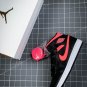 Jordan 1 Mid Black Siren Red