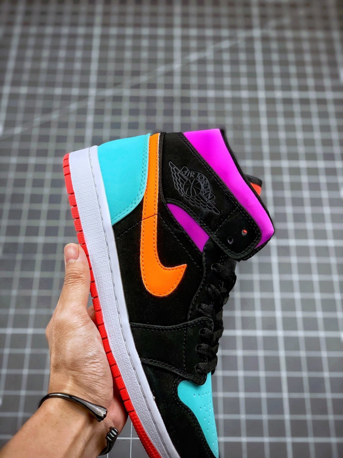 Jordan 1 Mid Candy Multicolor