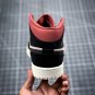 Jordan 1 Mid Canyon Rust Burgundy Dusty