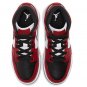Jordan 1 Mid Chicago GS toe White Gym Red Black youth