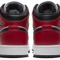 Jordan 1 Mid Chicago GS toe White Gym Red Black youth
