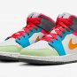 Jordan 1 Mid GS Multicolor