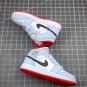 Jordan 1 Mid Half Blue Polka Dot Swoosh
