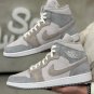 Jordan 1 Mid Particle Grey