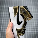 Jordan 1 Mid SE Metallic Gold White