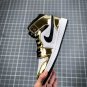 Jordan 1 Mid SE Metallic Gold White