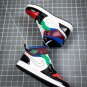Jordan 1 Mid SE WMNS Black White Multi Color Patent