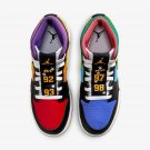 Jordan 1 Mid Six Championships Red Yellow Blue Nike Shoes,,