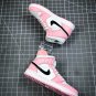 Jordan 1 Mid Soft Pink White