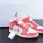Jordan 1 Mid Strawberries and Cream