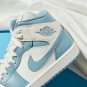Jordan 1 Mid UNC University Blue