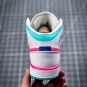 Jordan 1 Mid White Pink Green Soar