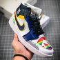 Jordan 1 Mid X Denver Nuggets Multicolor