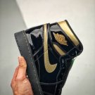 Jordan 1 Retro  High OG Black Metallic Gold