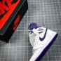 Jordan 1 Retro  High OG White Court Purple