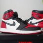Jordan 1 Retro High Bred Toe Red Black