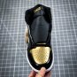 Jordan 1 Retro High OG NRG Gold Toe Black