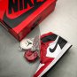 Jordan 1 Retro High Satin Snake Gym Red