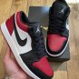 Jordan 1 Retro Low &acirc;�� Bred Toe &acirc;�� New 553558-612 Casual
