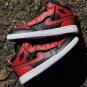 Jordan 1 Retro Mid TD 'Bred'