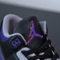 Jordan 3 Retro Black Court Purple