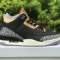 Jordan 3 Retro 'Black Gold'