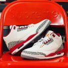 Jordan 3 Retro 'Cardinal Red'