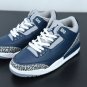 Jordan 3 Retro Georgetown Midnight Navy Cement Grey