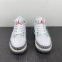 Jordan 3 Retro White Varsity Red Lucky Green Cement Grey