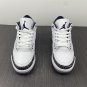 Jordan 3 White  Black Dark Iris - Cement Grey
